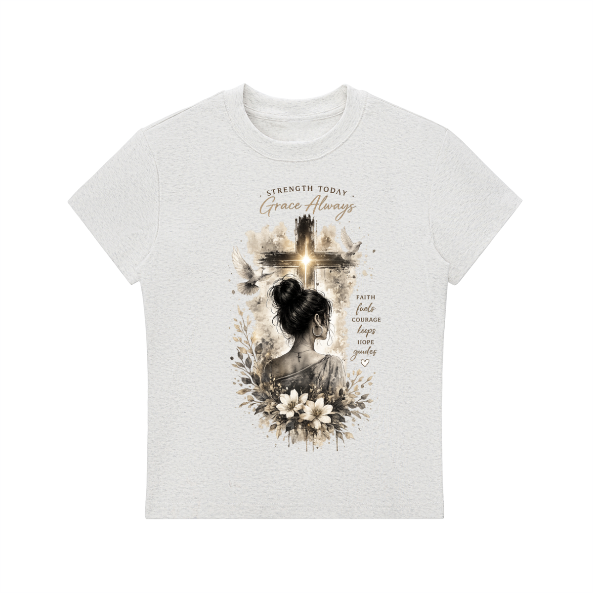 Essential Bodycon Crewneck T-Shirt