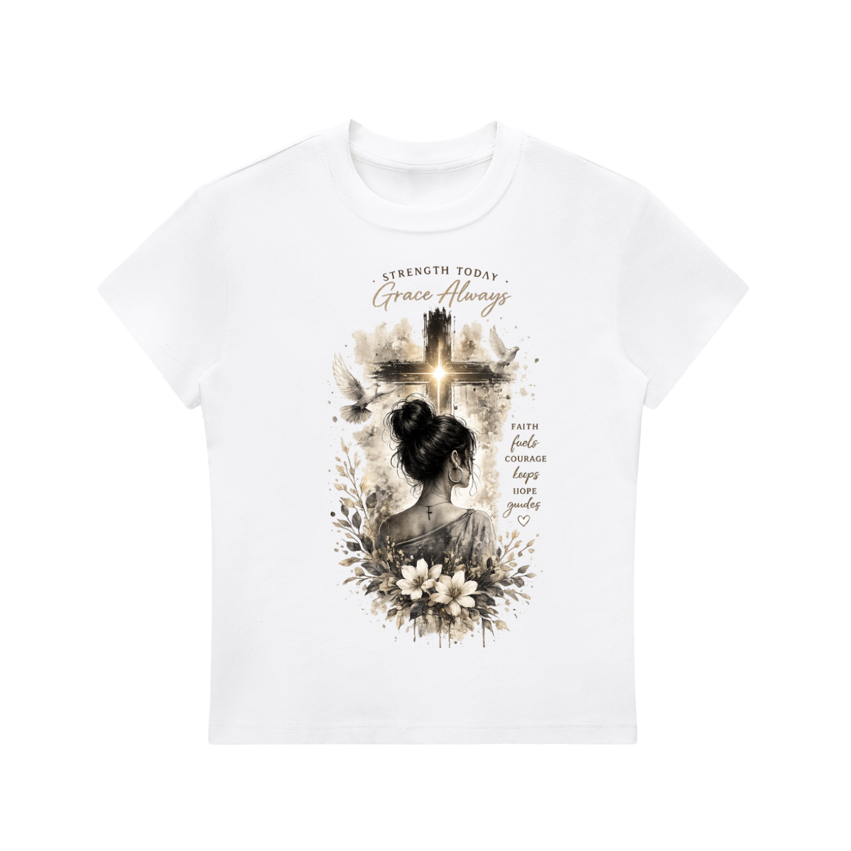 Essential Bodycon Crewneck T-Shirt
