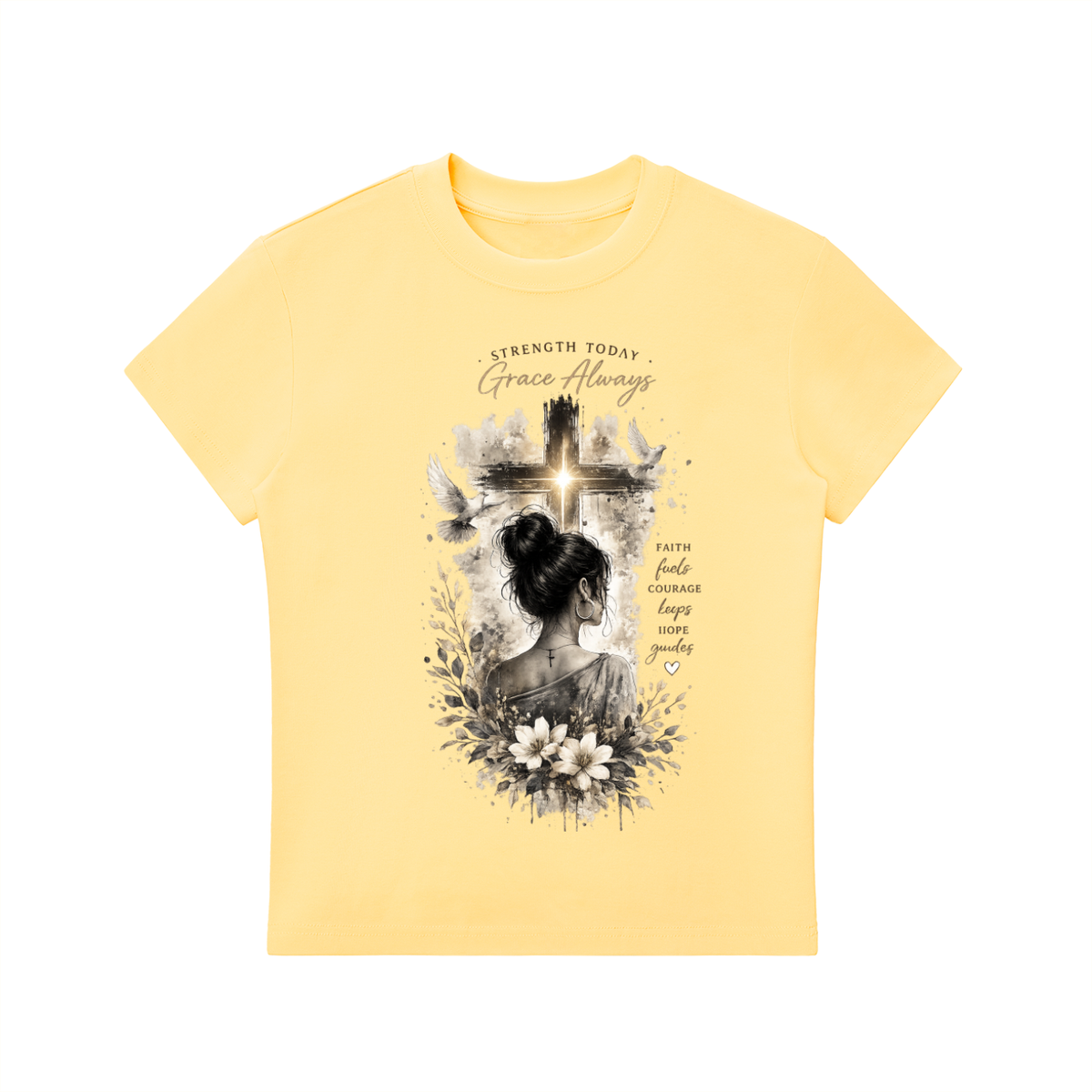 Essential Bodycon Crewneck T-Shirt