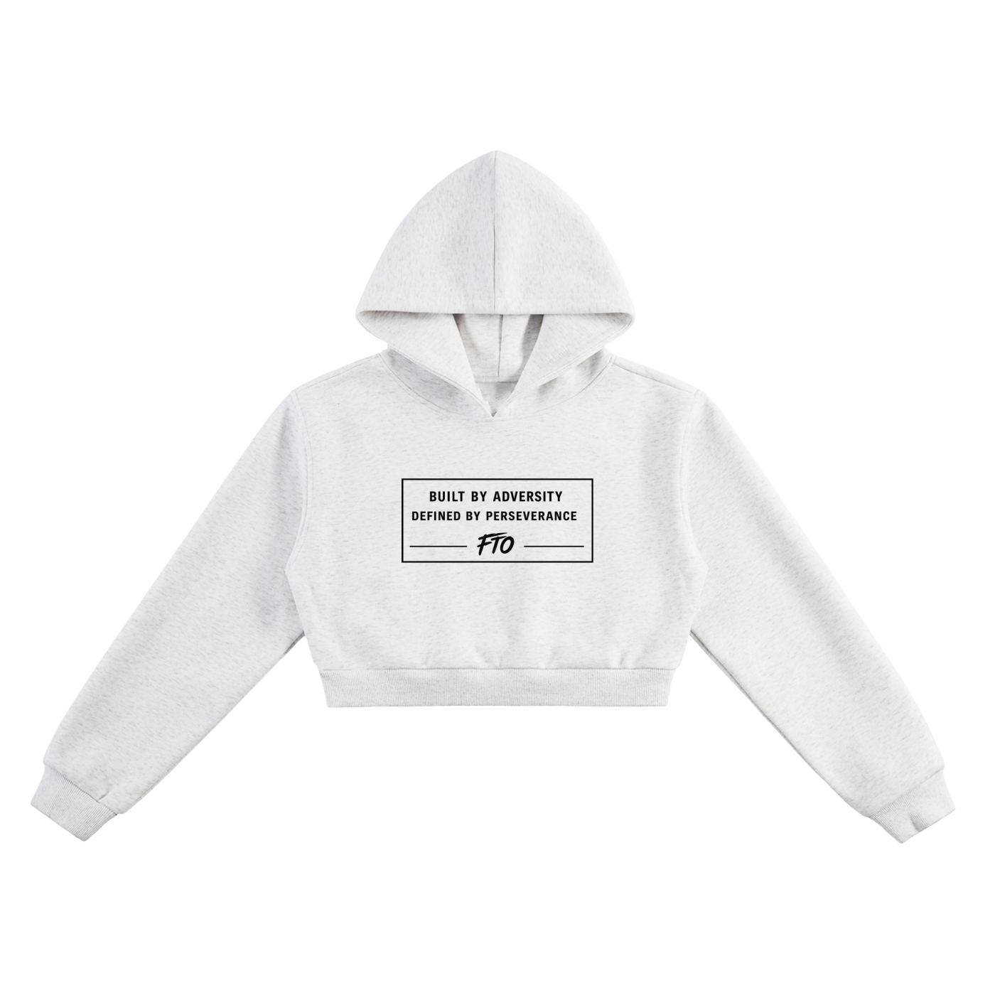 Essential Cropped Hoodie