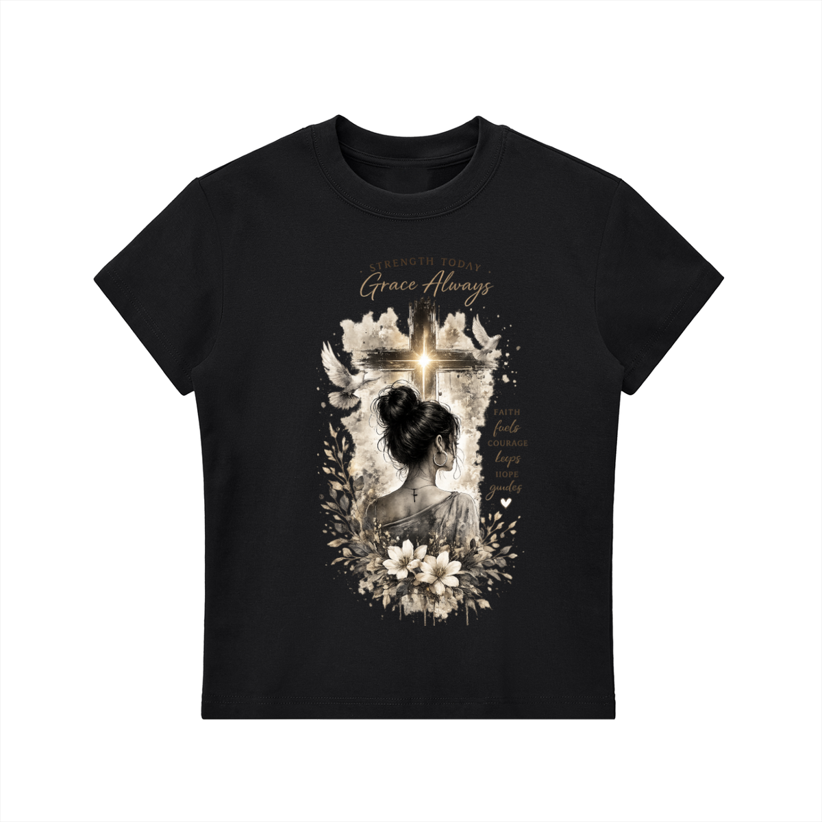 Essential Bodycon Crewneck T-Shirt