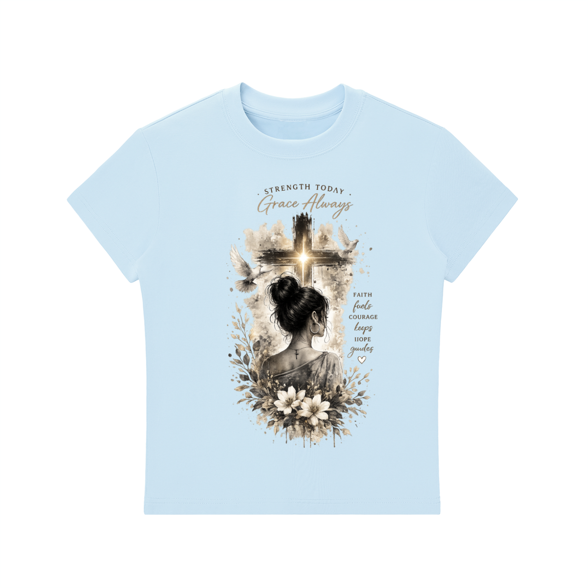 Essential Bodycon Crewneck T-Shirt