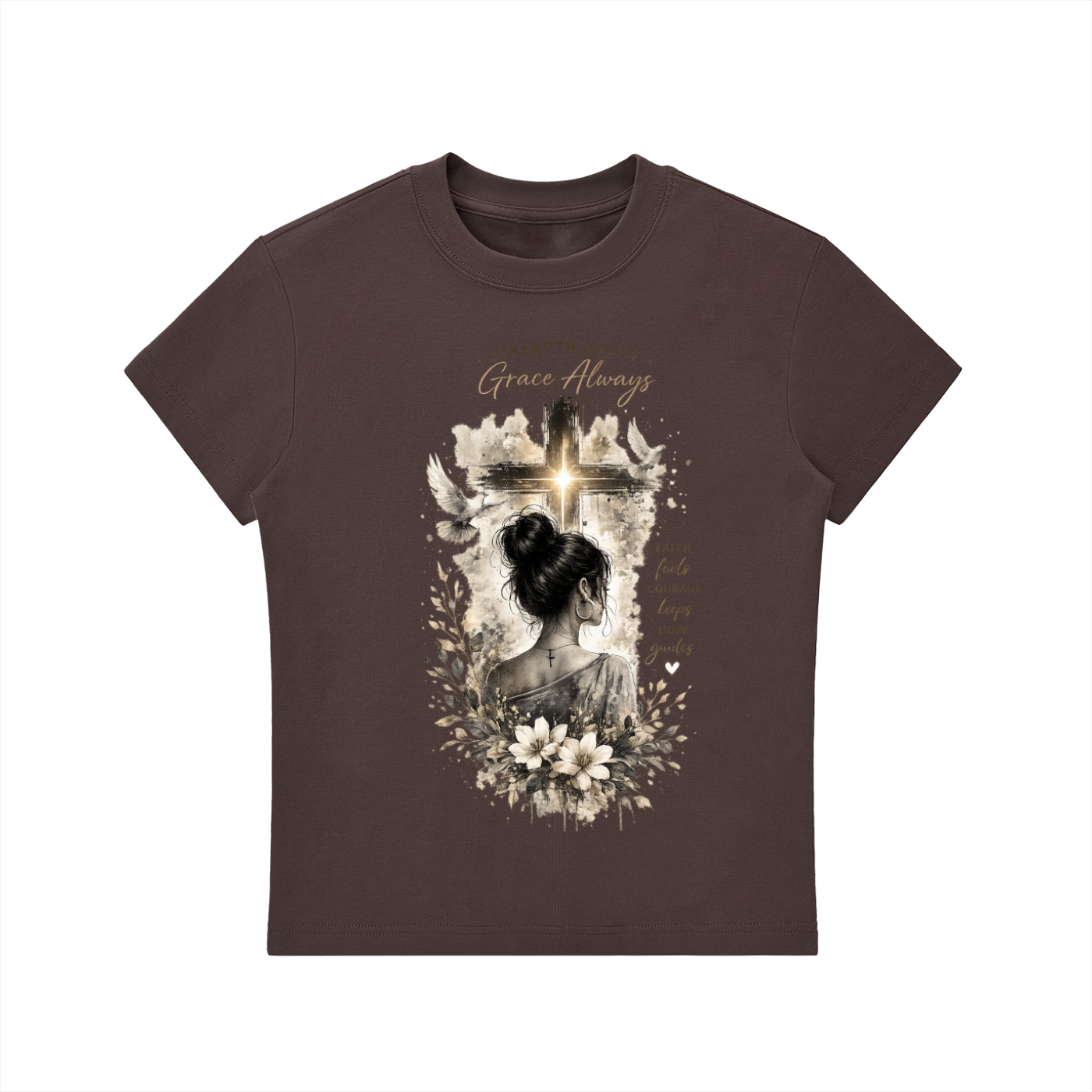 Essential Bodycon Crewneck T-Shirt